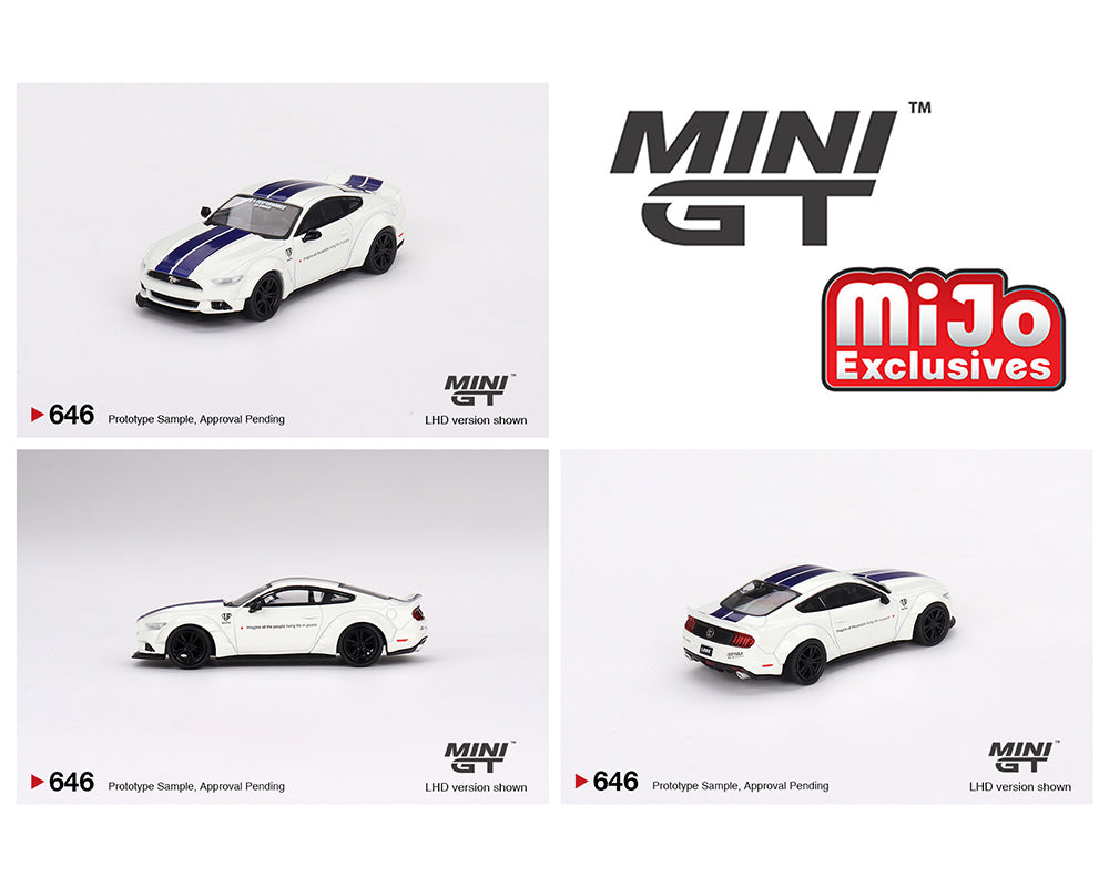 MINI GT 1/64 – FORD Mustang GT LB-Works - Little Bolide