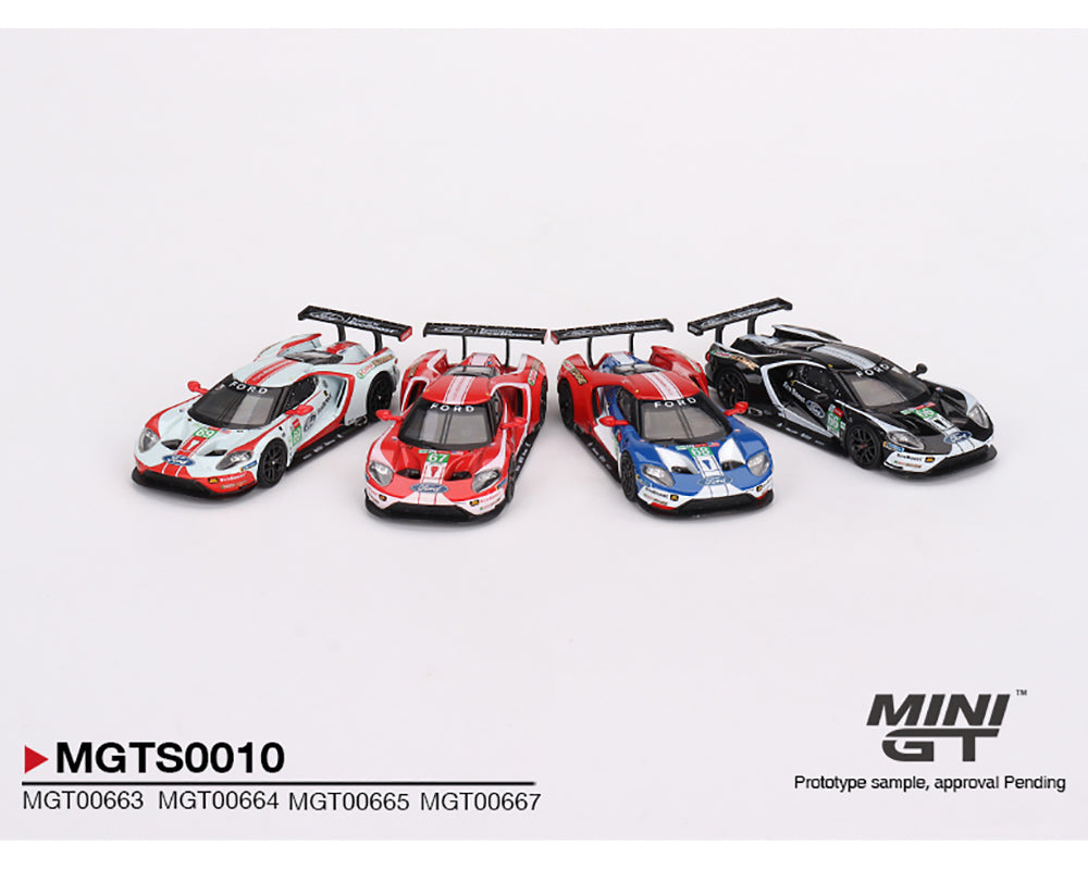 Mini GT 1:64 Ford GT LMGTE PRO 2019 24 Hrs of Le Mans Ford Chip