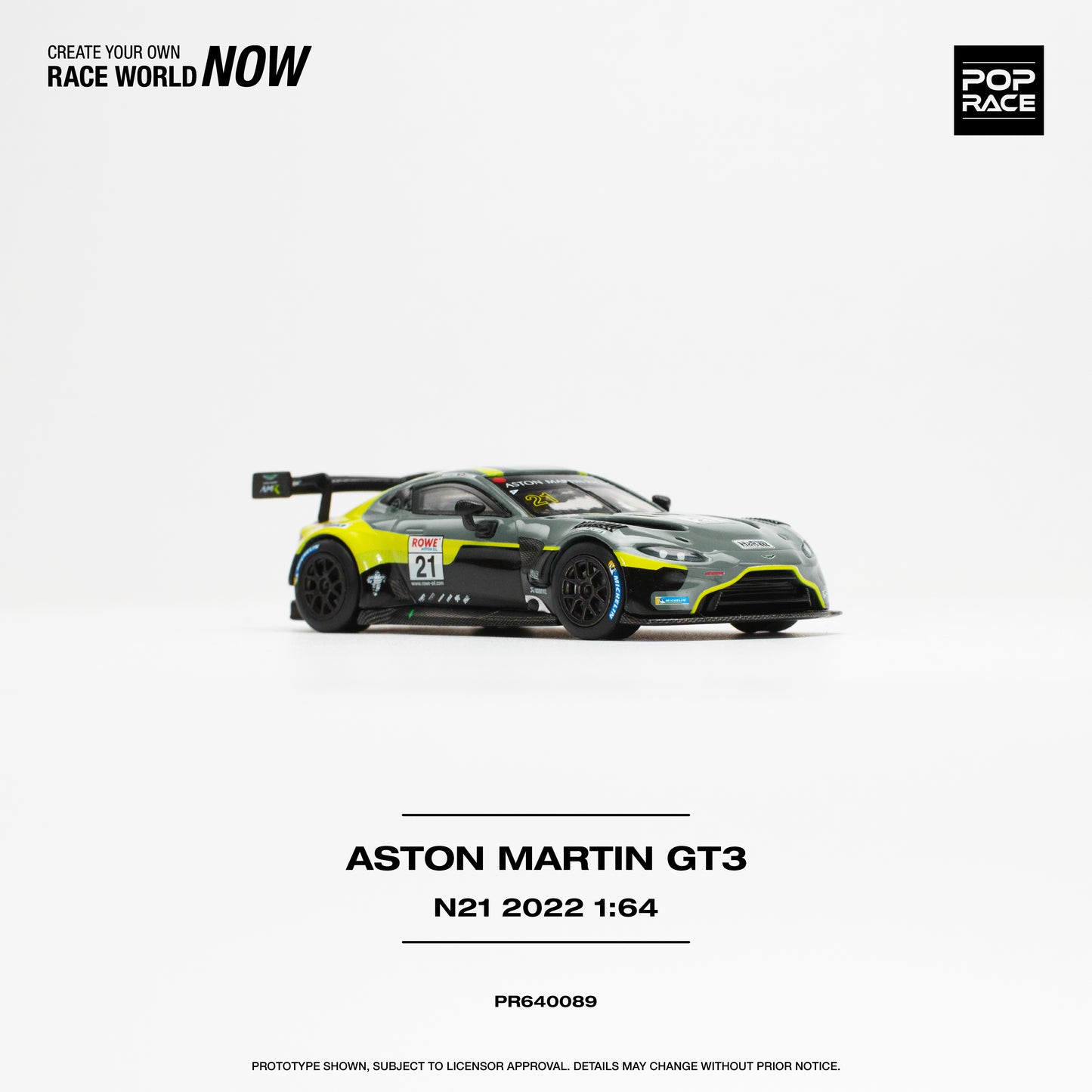 (Pre-Order) Pop Race VANTAGE GT3 N21 2022 NURBURGRING
