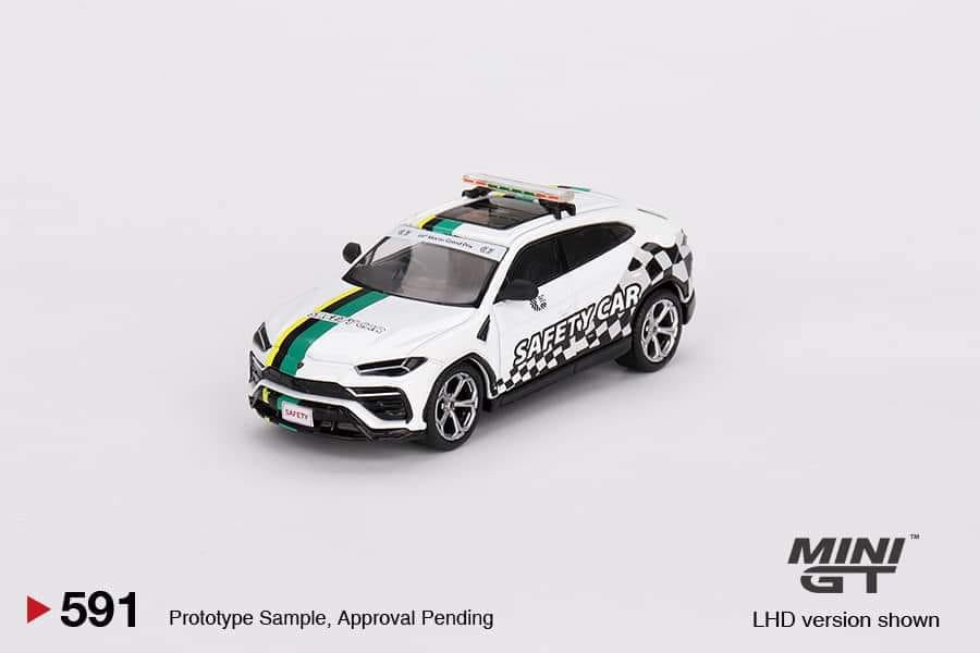 (Pre-Order) Mini GT Lamborghini Urus  2022 Macau GP Official Safety Car
