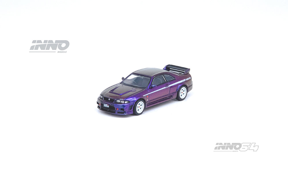 Inno64 NISSAN SKYLINE GT-R (R33) NISMO 400R Midnight Purple II Hong Kong  Toycar Salon 2023 Special Edtion