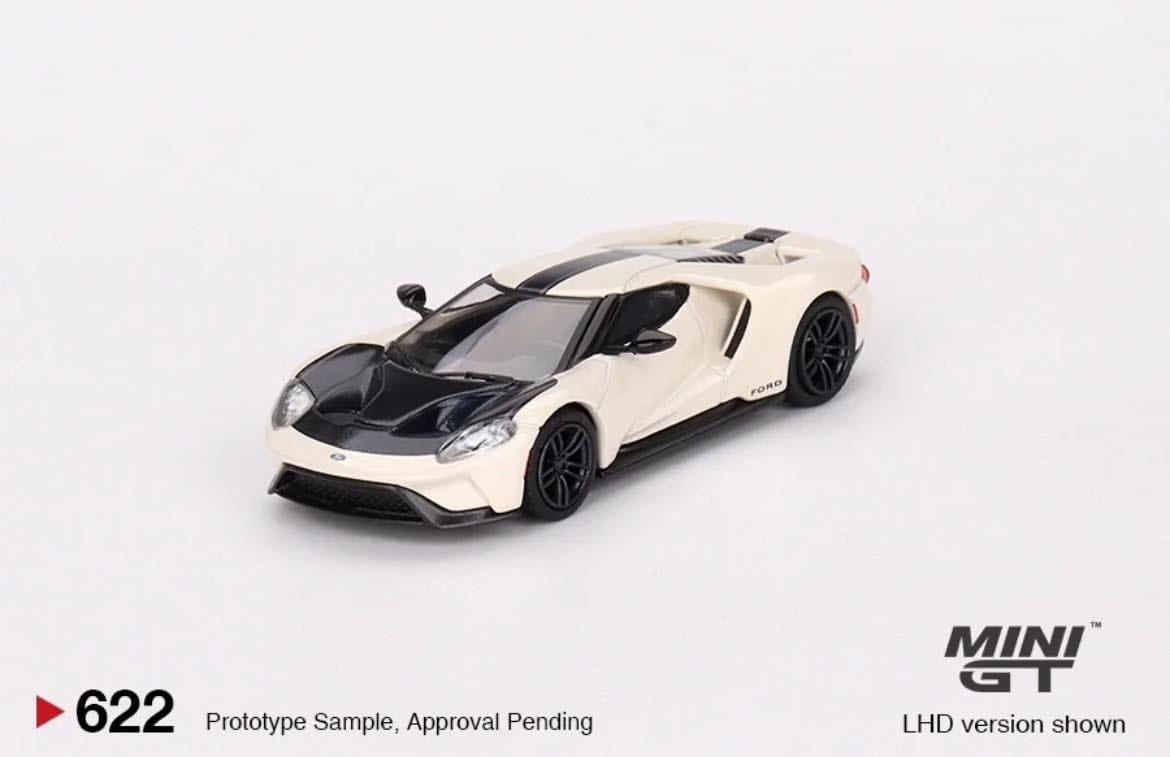 (Pre-Order) Mini GT Ford GT  ’64 Prototype Heritage Edition