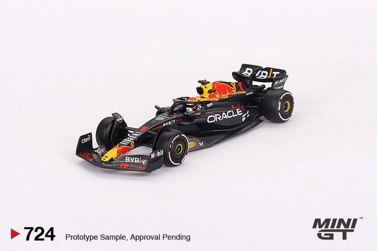 (Pre-Order) Mini GT 1:64 Oracle Red Bull Racing RB19 #1 Max Verstappen F1 2023 Bahrain GP Winner – MiJo Exclusives