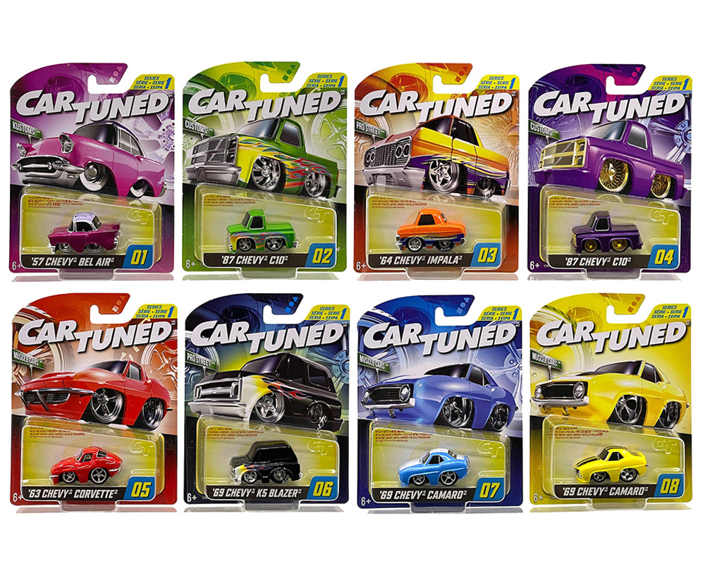 (Pre-order) CarTuned 1:64 Series 1 2024 set of 8