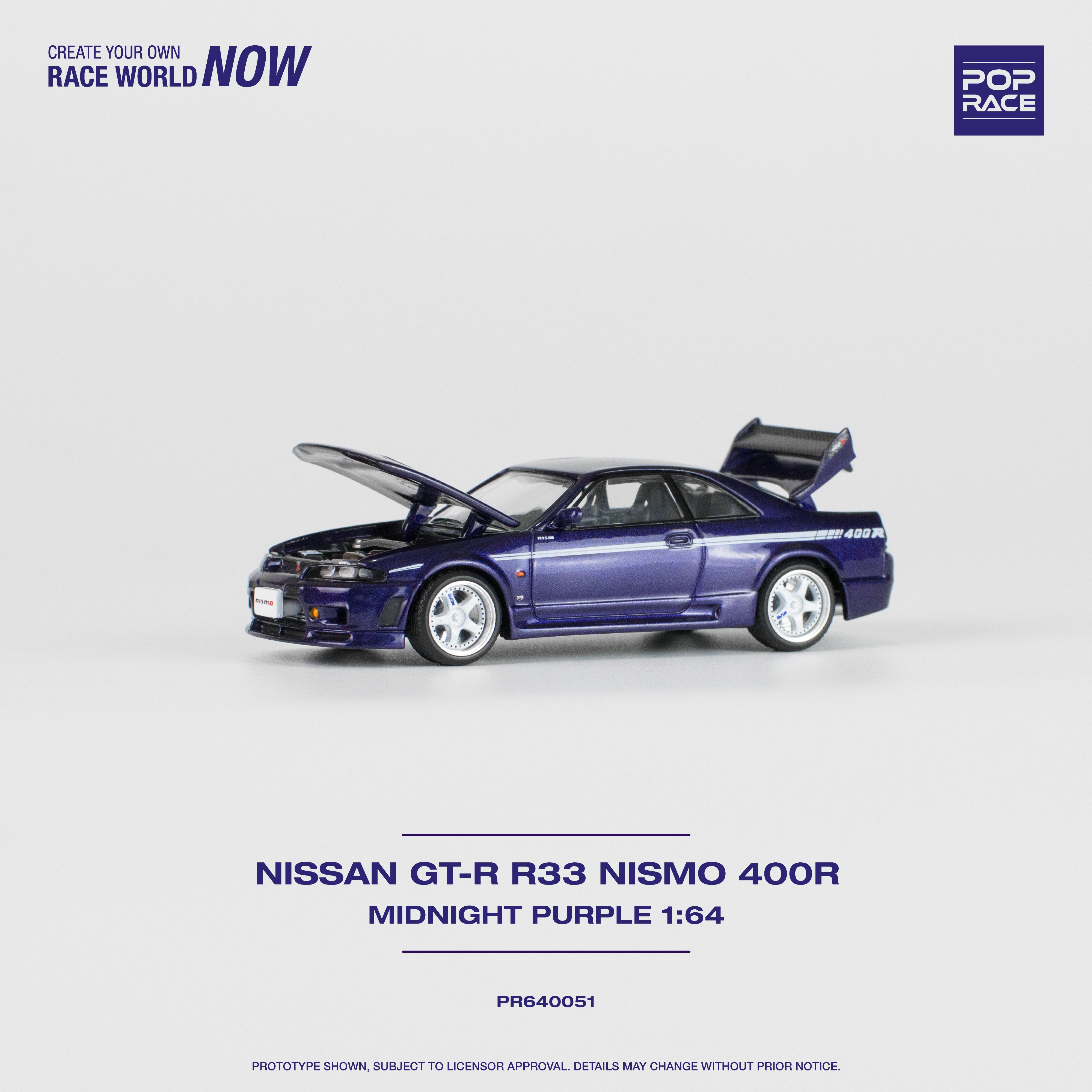 Pre-Order) Pop Race GT-R NISMO 400R Midnight Purple – Sky High Garage