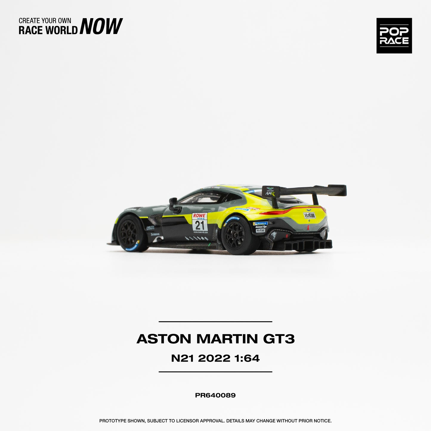 (Pre-Order) Pop Race VANTAGE GT3 N21 2022 NURBURGRING