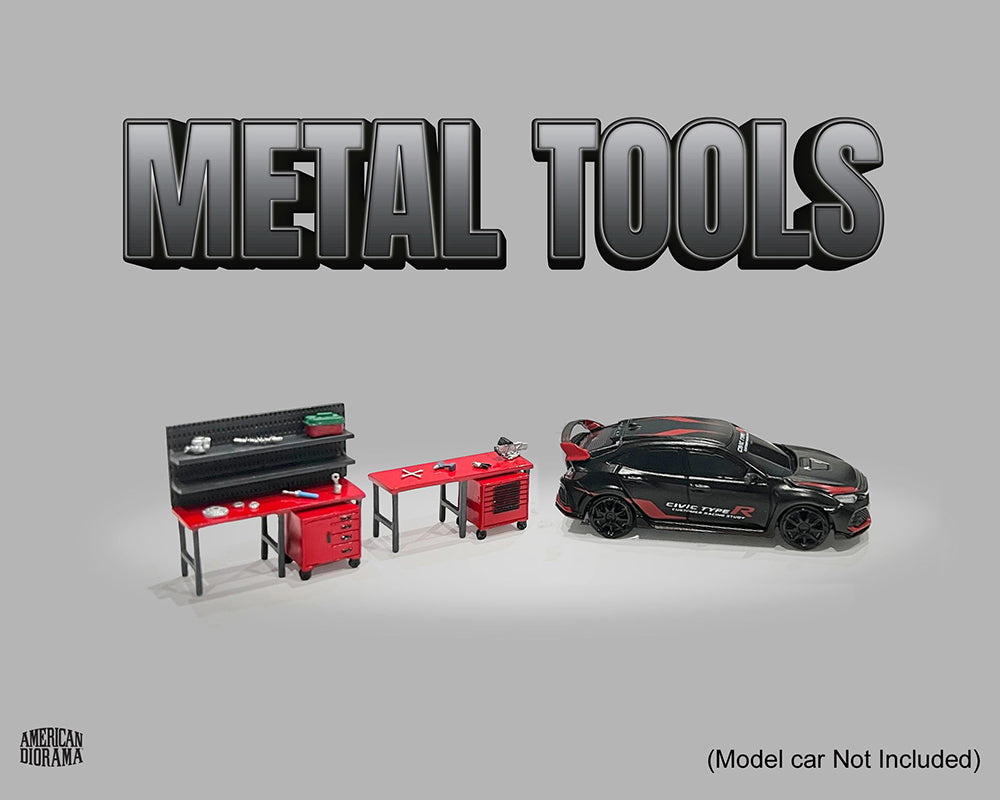 (Pre-order) American Diorama 1:64 Metal Tools – Mijo Exclusives