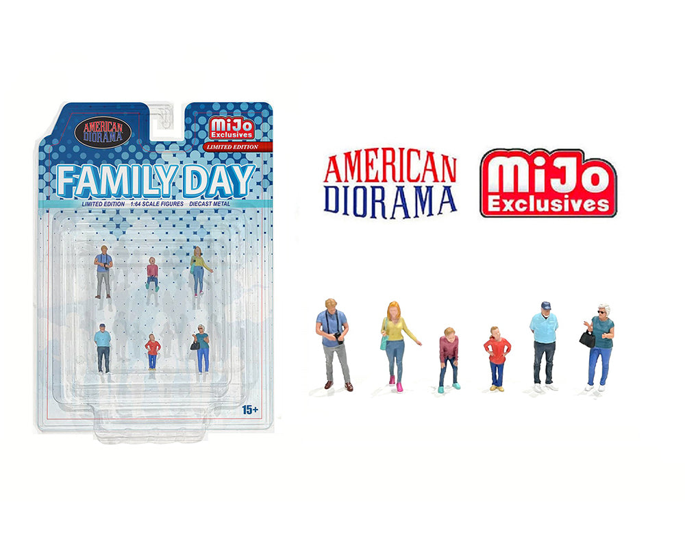 (Pre-order) American Diorama 1:64 Figures Family Day – Mijo Exclusives