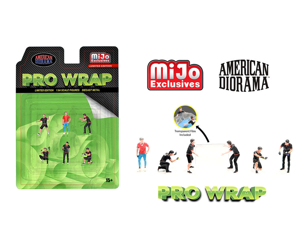 (Pre-order) American Diorama 1:64 Figures Pro-Wrap Set – Mijo Exclusives