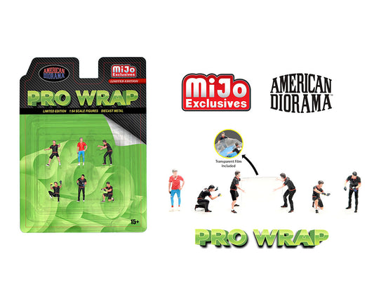 (Pre-order) American Diorama 1:64 Figures Pro-Wrap Set – Mijo Exclusives