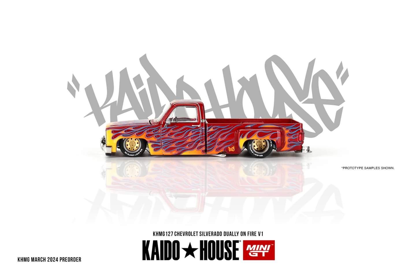 (PRE-ORDER) Kaido House
Chevrolet Silverado Dually on Fire V1