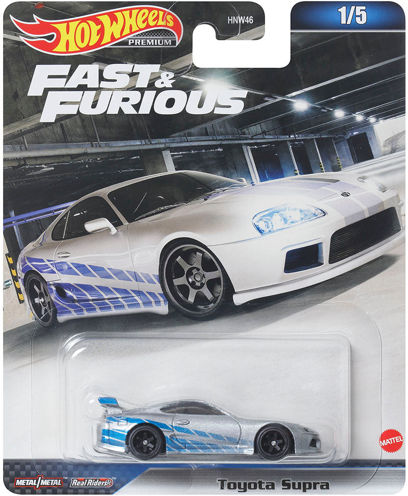 HOT WHEELS 2023 FAST & FURIOUS RELEASE D SET OF 5