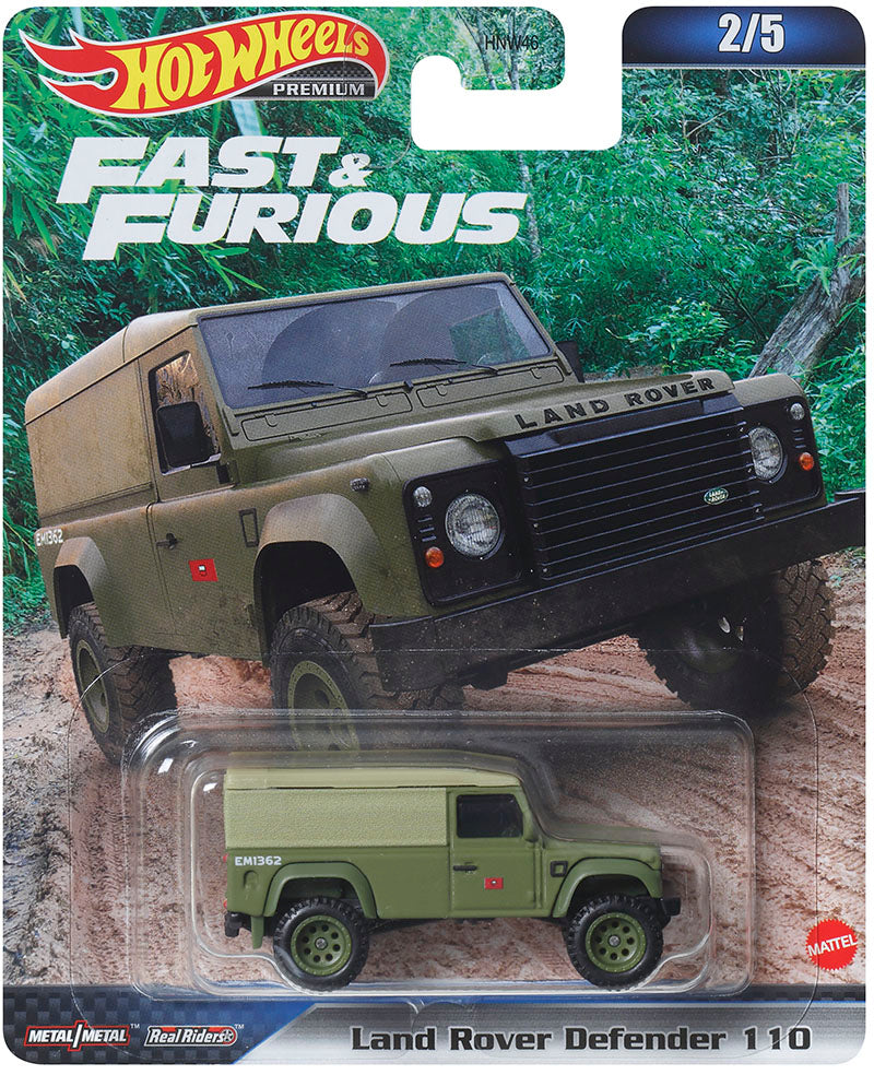 HOT WHEELS 2023 FAST & FURIOUS RELEASE D Land Rover Defender 110