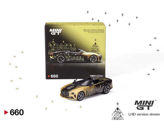 (Pre-order) Mini GT 1:64 Bentley Mulliner Bacalar 2023 Christmas Limited Edition 9999 pieces