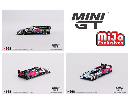 (Preorder) Mini GT 1:64 Acura ARX-06 GTP #60  Meyer Shank Racing  2023 IMSA Daytona 24 Hrs  Winner- MiJo Exclusives