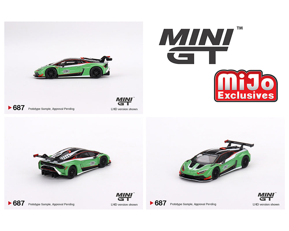 (Pre-Order) Mini GT Lamborghini Huracán GT3 EVO2 Presentation