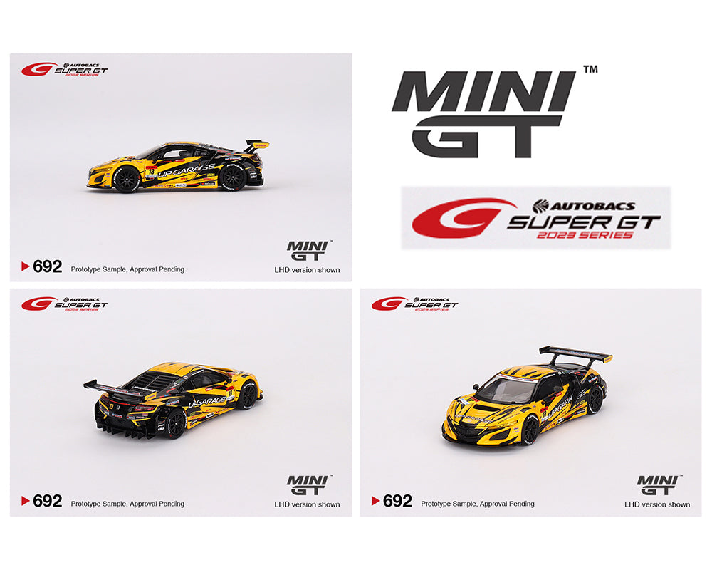 (Pre-order) Mini GT 1:64 Japan Exclusive Honda NSX GT3 EVO22 #18 “UPGARAGE NSX GT3” TEAM UPGARAGE 2023 SUPER GT SERIES