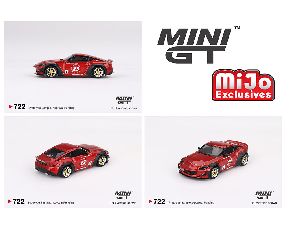 (Pre-order) Mini GT 1:64 Nissan Z Pandem – Passion Red – MiJo Exclusives