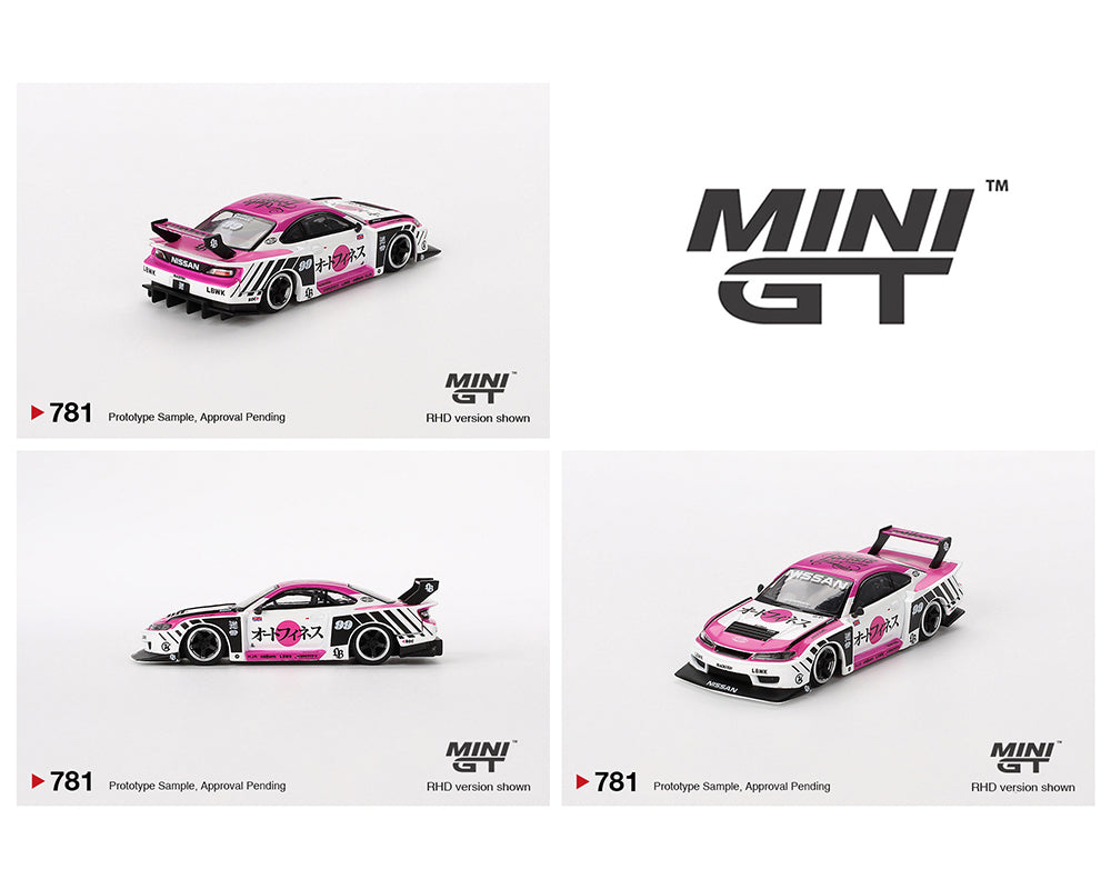 (Pre-order) Mini GT 1:64 Nissan LB-Super Silhouette S15 SILVIA Auto Finesse SEMA 2023 – Mijo Exclusives