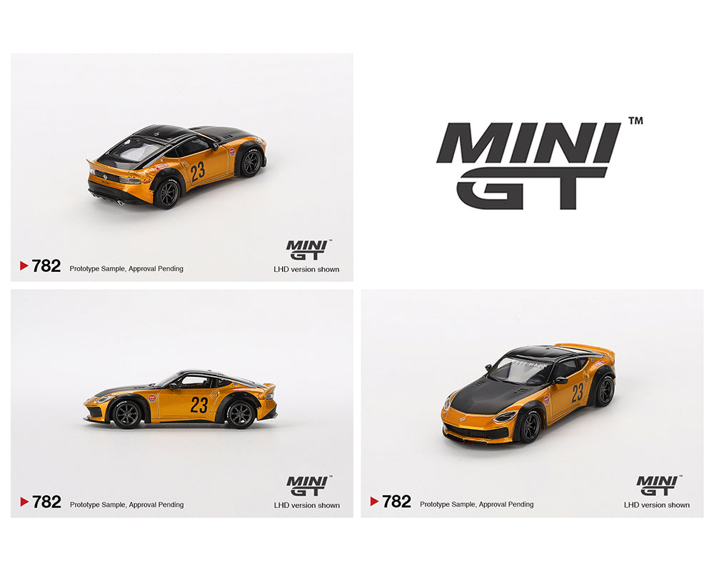 (Pre-order) Mini GT 1:64 Nissan Z LB-NATION WORKS – LB Gold – Mijo Exclusives