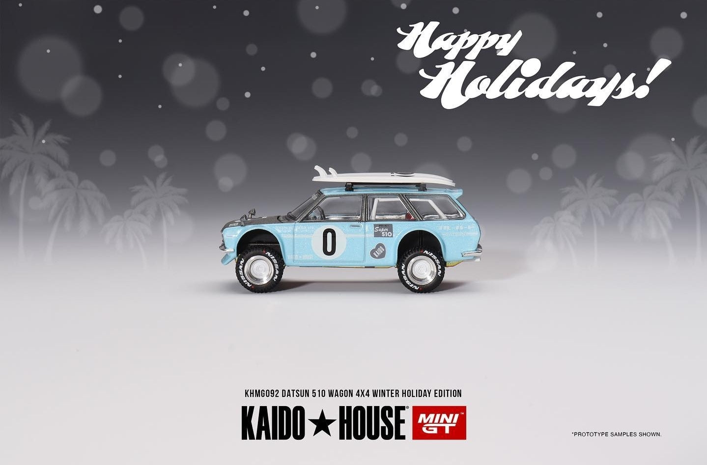 Kaido House Datsun 510 Wagon 4x4 Winter Holiday Edition