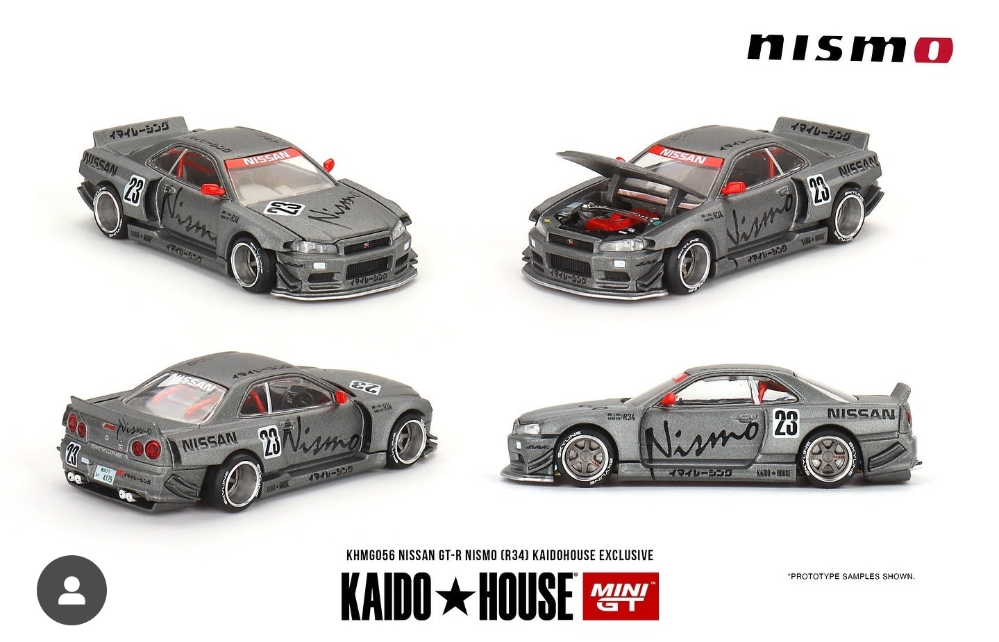Nissan Skyline GT-R R34 NISMO - Kaido House KHMG056 - LTDEDN -
