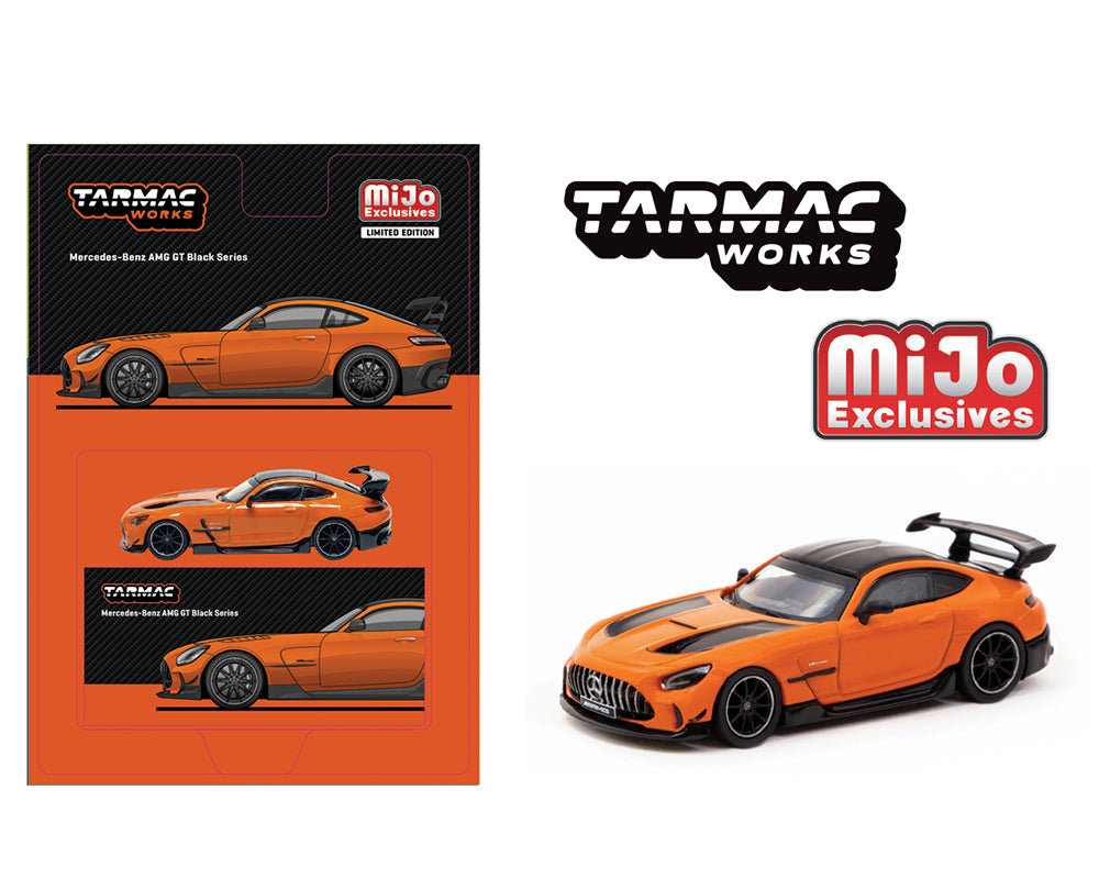 (Pre-order) Tarmac Works 1:64 Mercedes-Benz AMG GT Black Series – Orange – Global64 – Mijo Exclusives