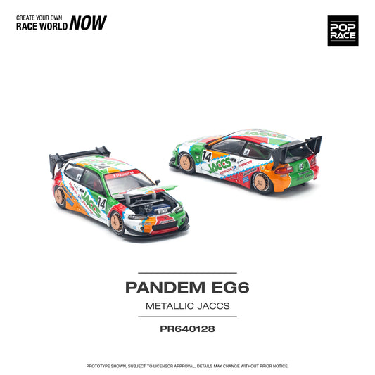 (Pre-order) Pop Race PANDEM CIVIC EG6 v1.5 JACCS