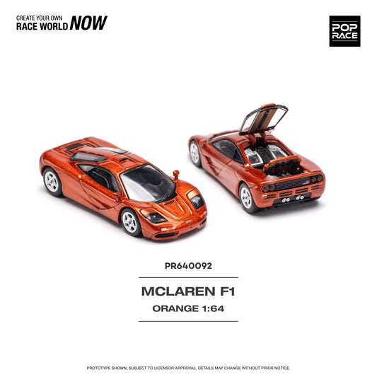(Pre-order) Pop Race McLAREN F1 ORANGE