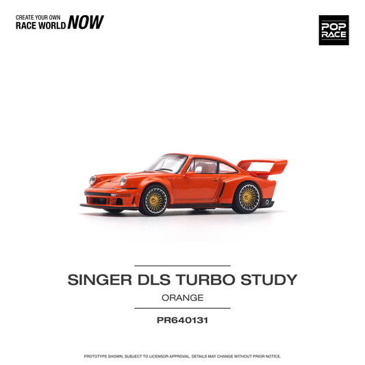 (Pre-order) Pop Race SINGER DLS TURBO (TRACK) ORANGE